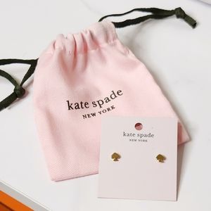 Kate Spade Mini Stud Earrings, Gold NWT